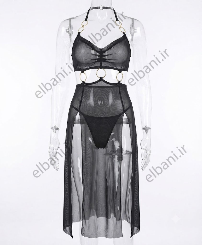 ست دامنی فانتزی هارنی کد 9037 - Sleepwear-harny