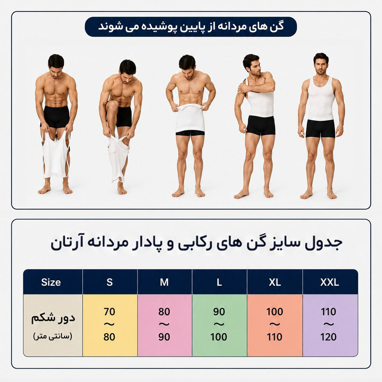 زیرپوش مردانه آرتان (گن مردانه) 2070