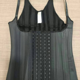 گن لاغری ساعت شنی تاپی 25 فنره 6 قزنه مشکی-ANNCHERY-Hourglass-shaped waist trainer