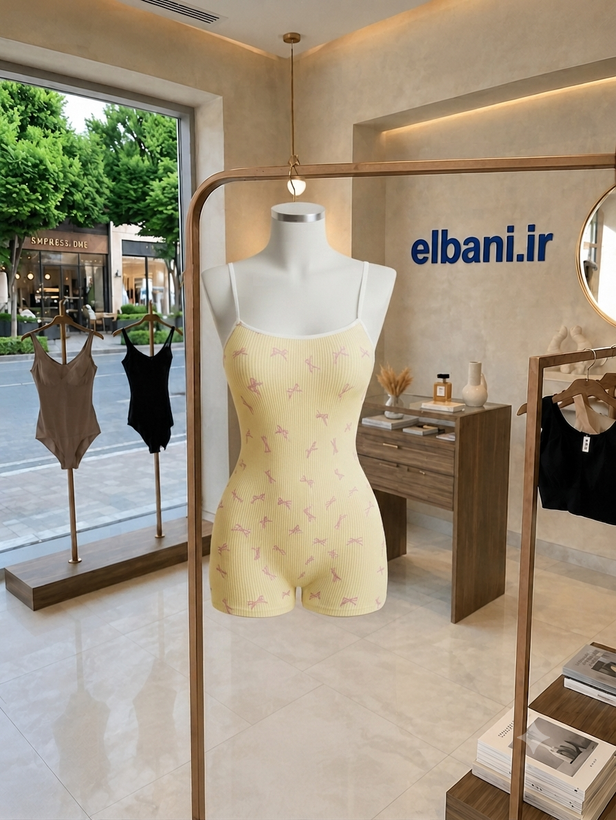رامپر (لباس راحتی و لباس خواب) عروسکی کبریتی کد 741