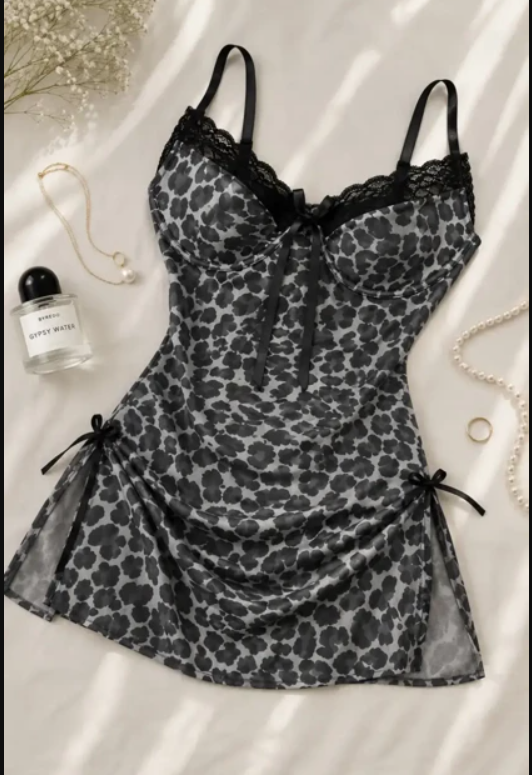 Sleepwearلباس خواب زنانه پلنگی 5260