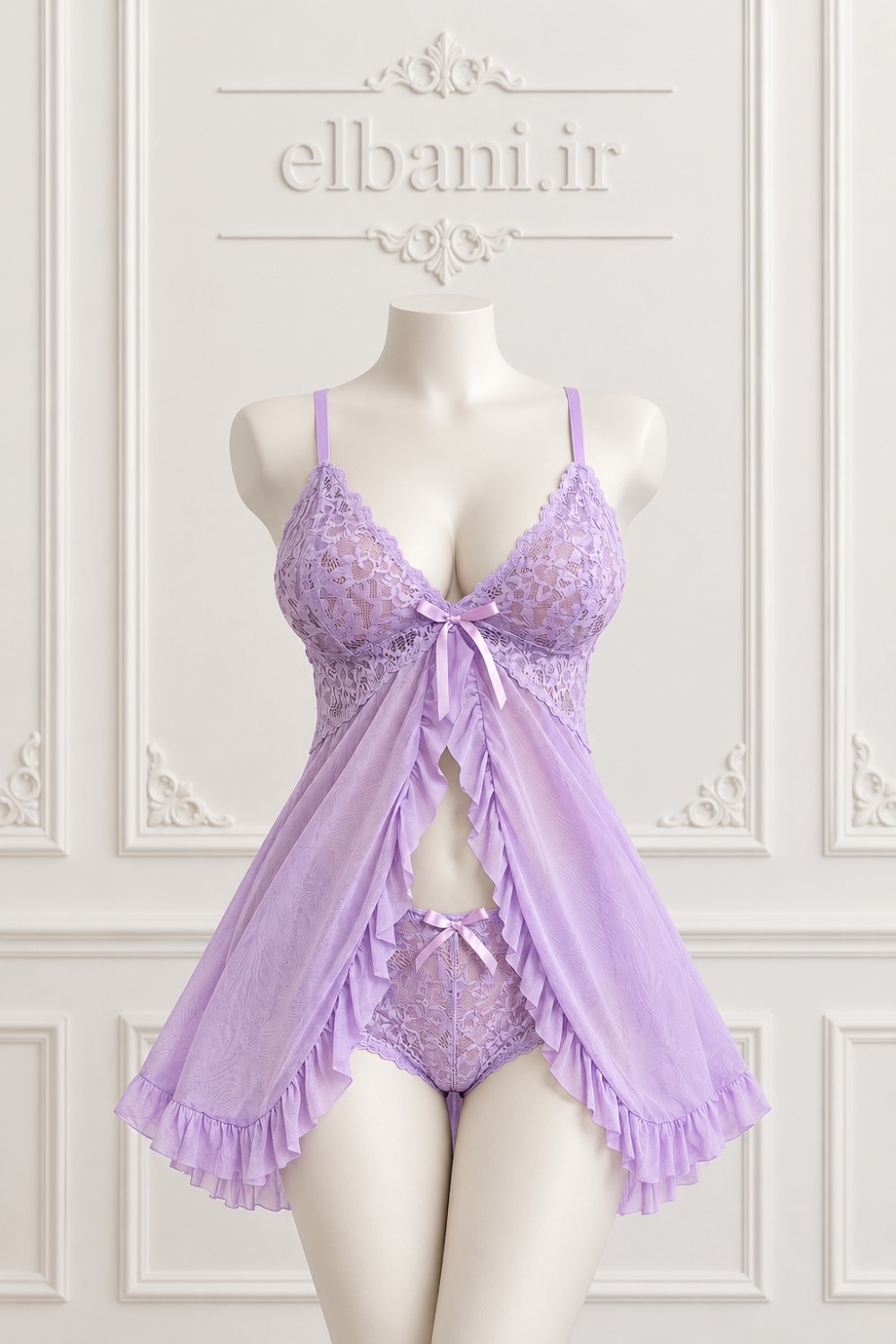 لباس خواب فانتزی عروسکی 1250 بنفش