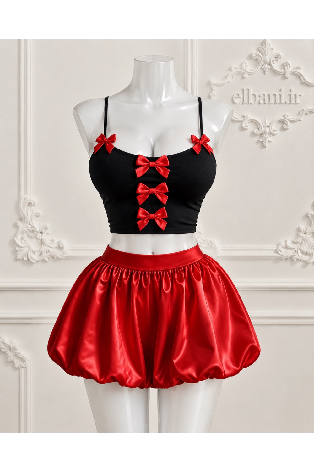 لباس خواب کاستوم ست تاپ و دامن فانتزی Sleepwear-custom
